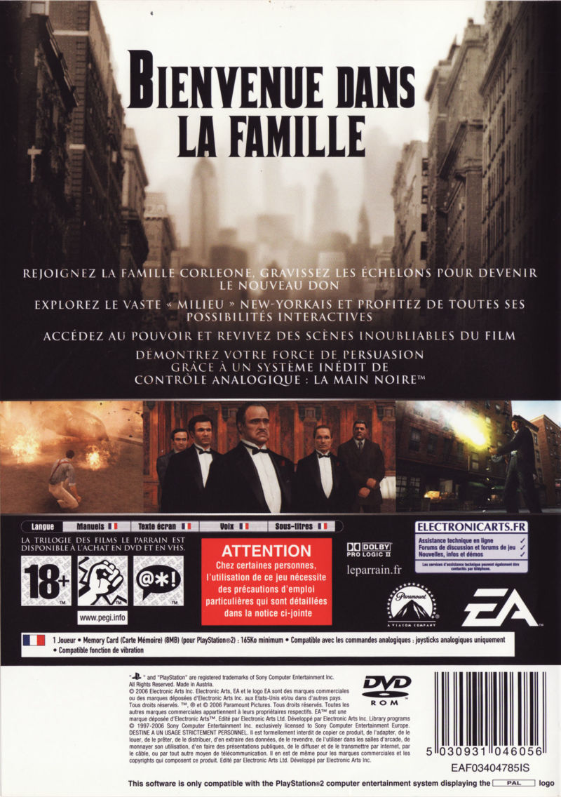 Box Art - França (Verso)