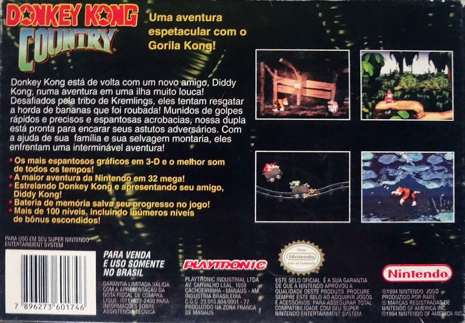 Box Art - Brasil (Verso)